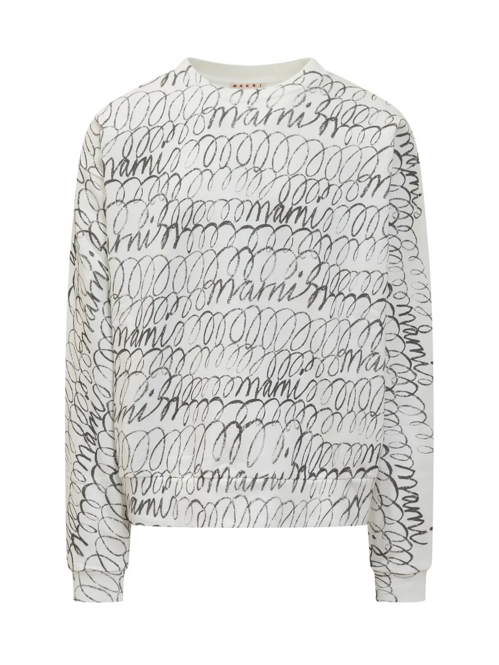 Marni Graphic Printed Crewneck Sweatshirt