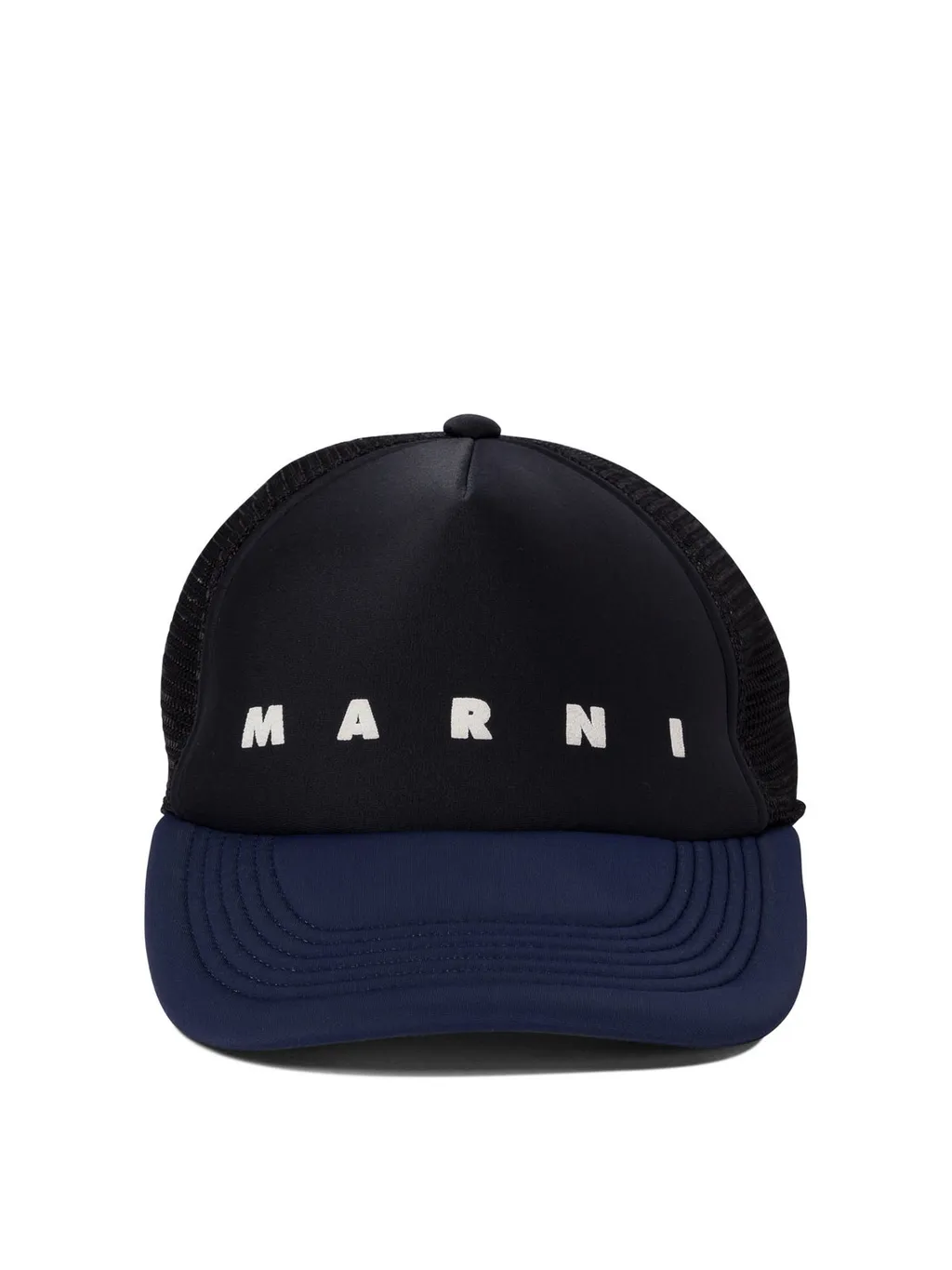 Marni Logo Printed Quilted Cap
