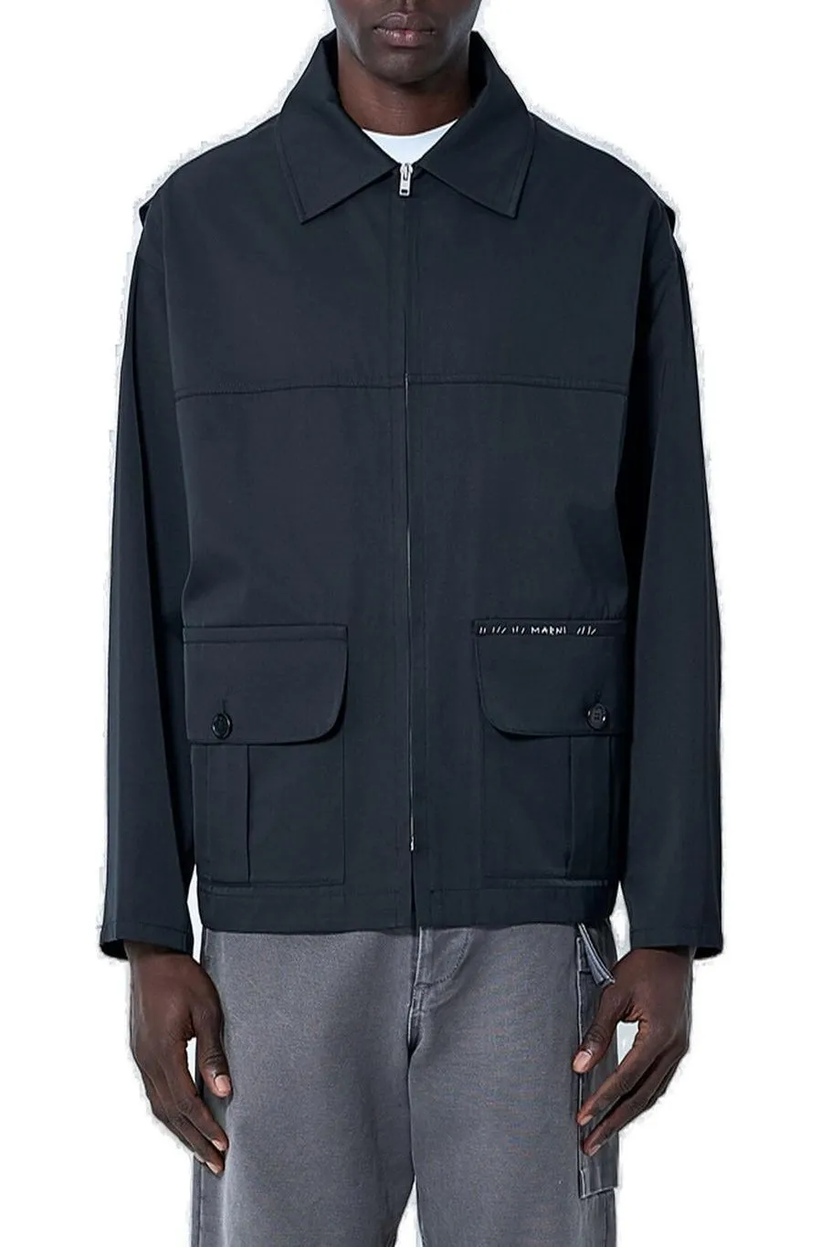 Marni Water-Repellent Taffeta Jacket