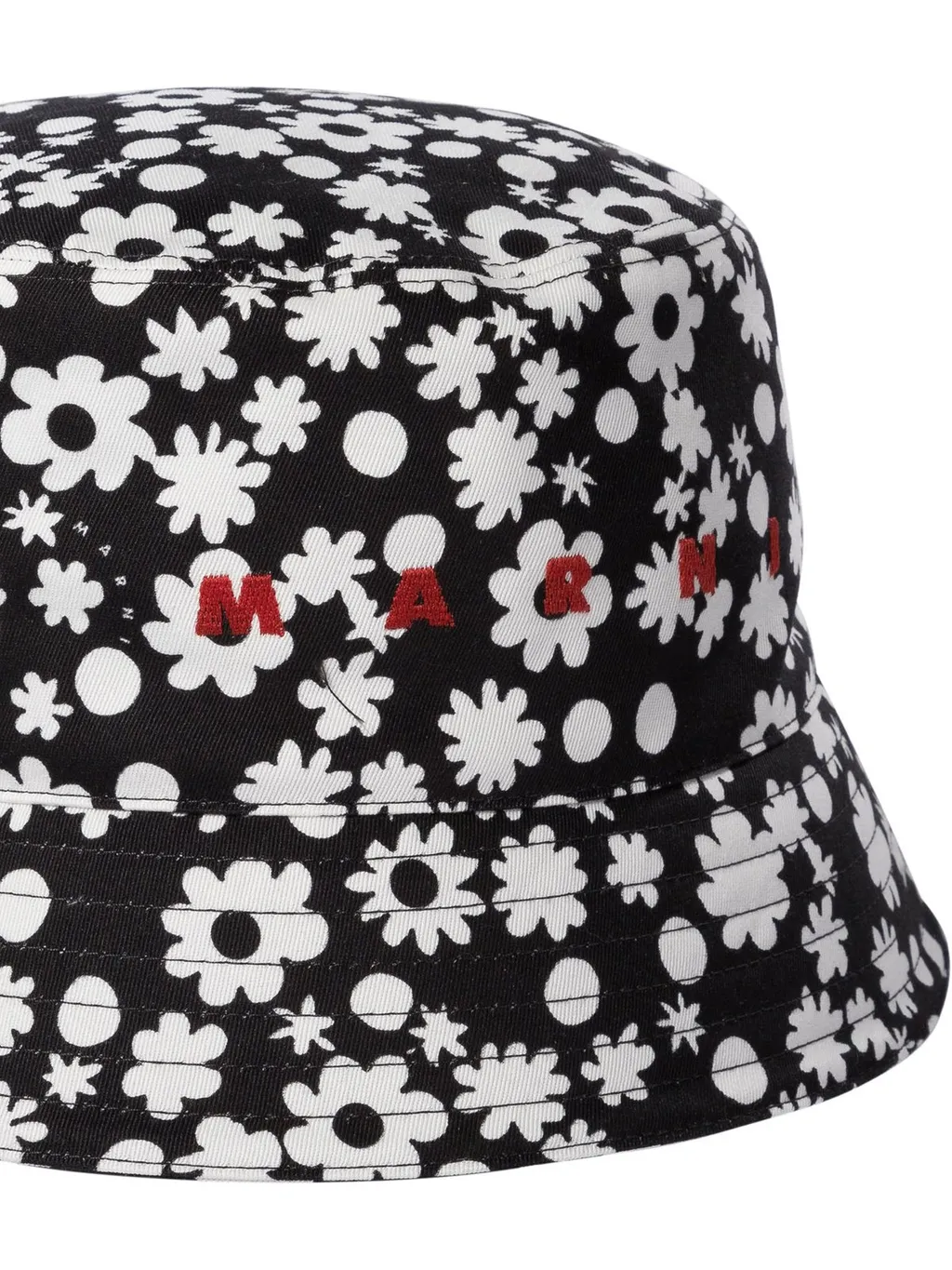 Marni Pop Fields Motif Bucket Hat
