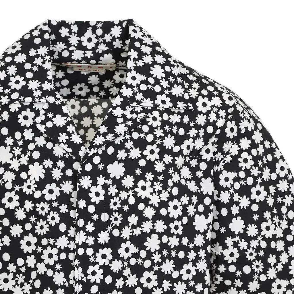 Marni Pop Fields Motif Boxy Shirt
