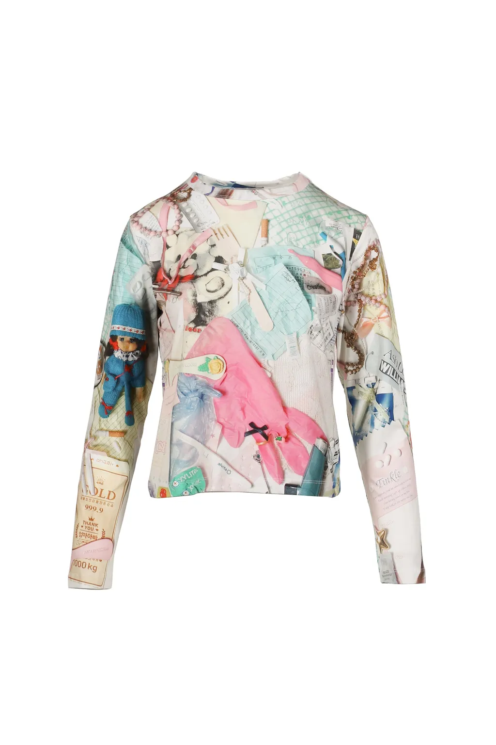Treasures Top / Wht