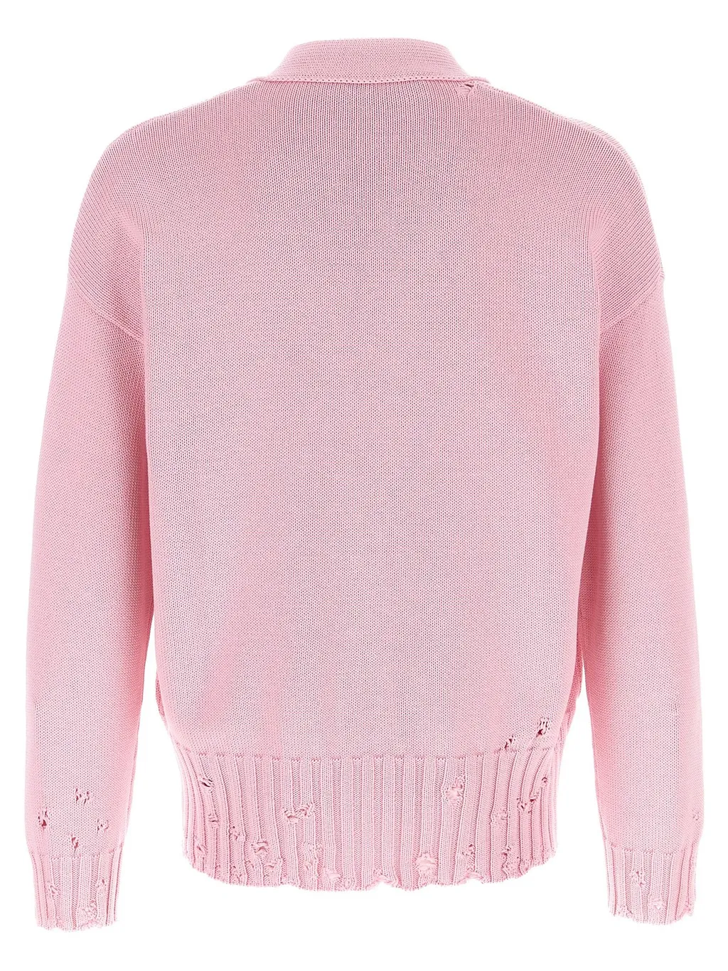 Marni V-Neck Distressed Cardigan