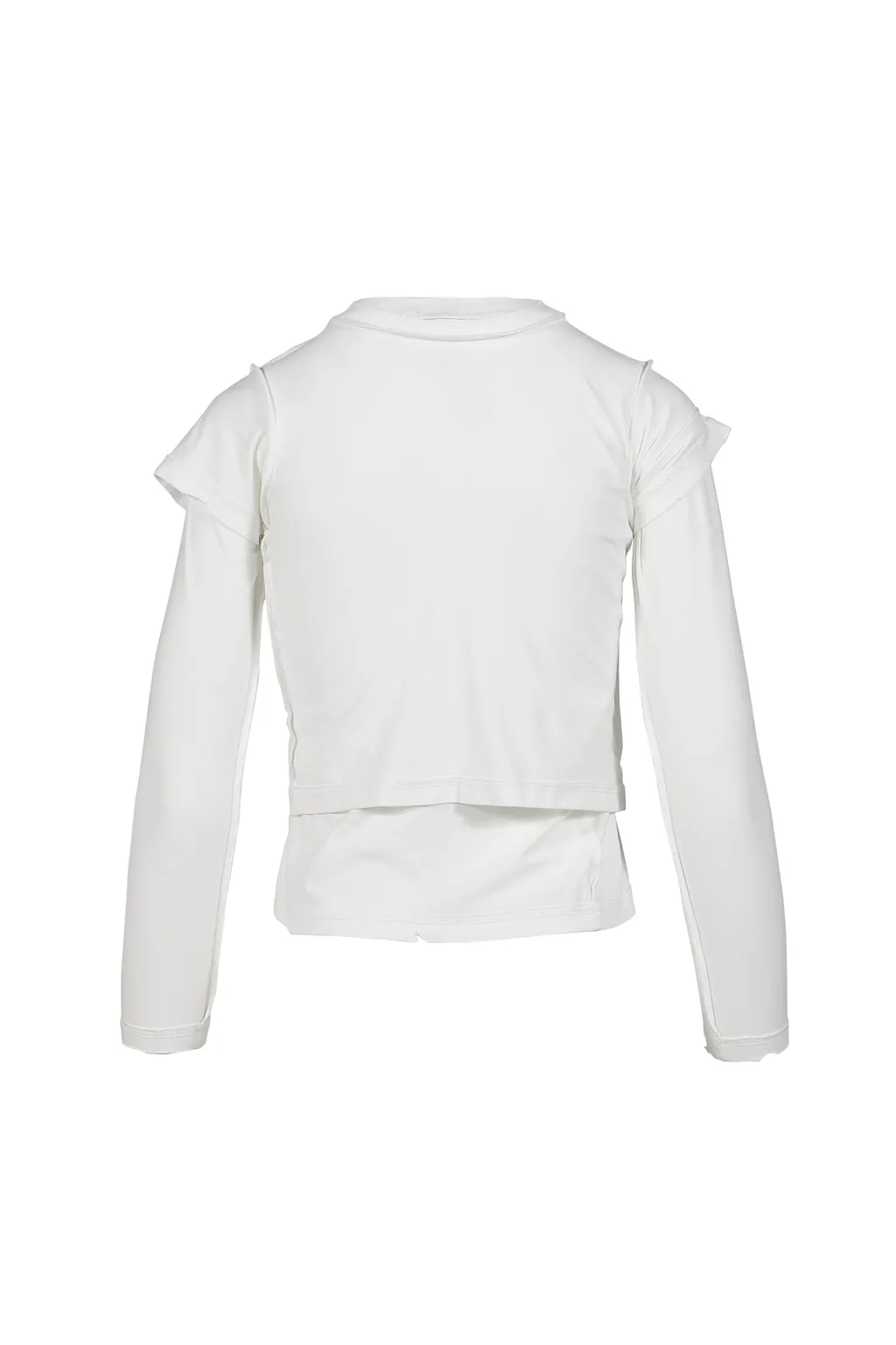 Cotton Double Ls T-Shirts / Wht