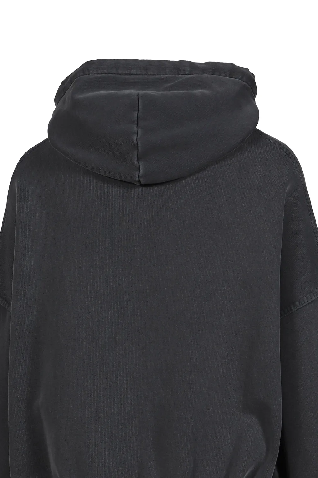 Shoulderless Hoodie / Blk