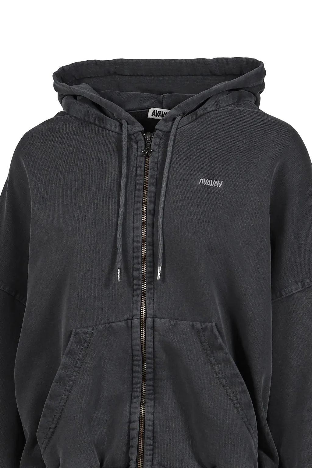 Shoulderless Hoodie / Blk