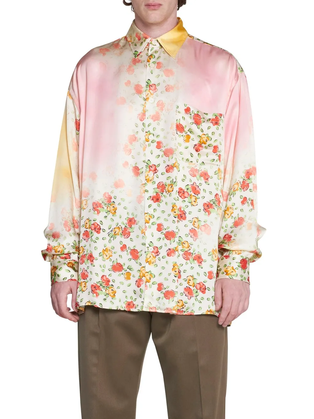 Marni Floral-Printed Button-Up Shirt