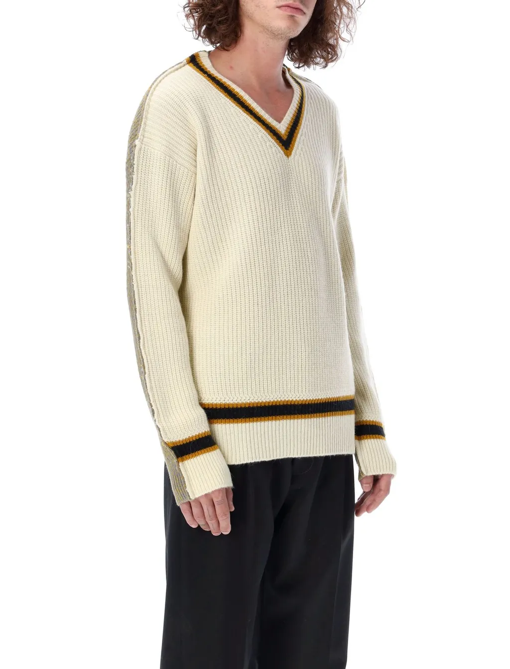 Marni V-Neck Knitted Jumper