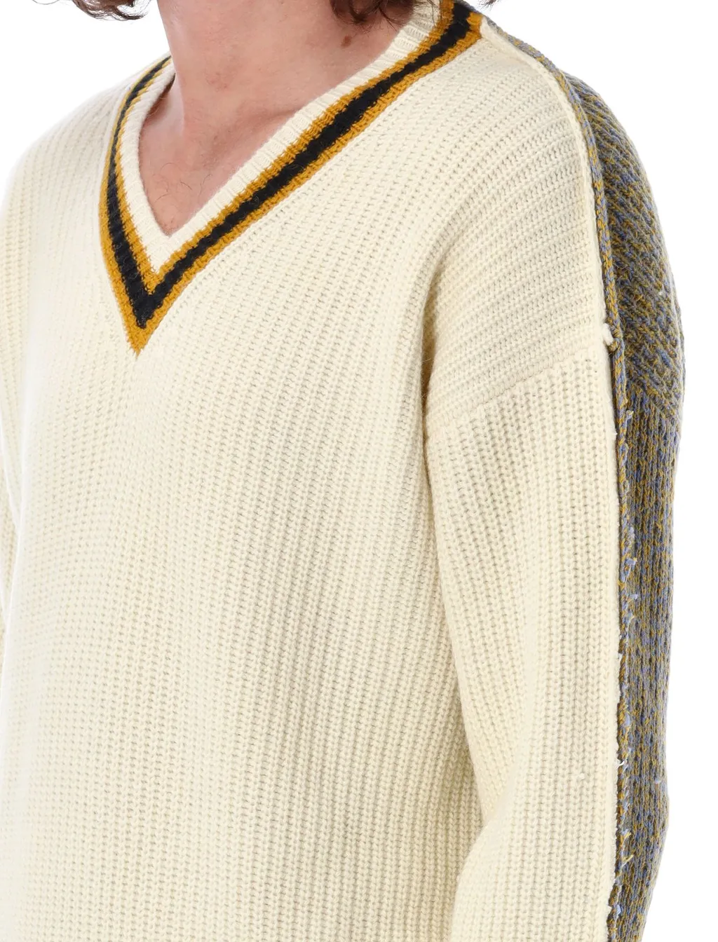 Marni V-Neck Knitted Jumper