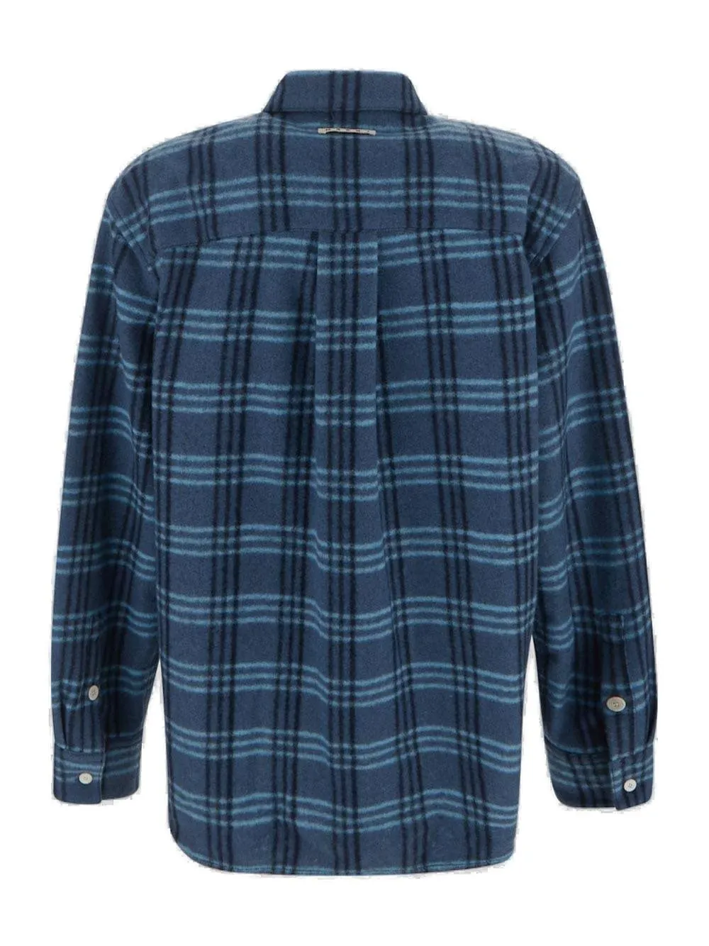 Marni Check Pattern Buttoned Flannel Shirt
