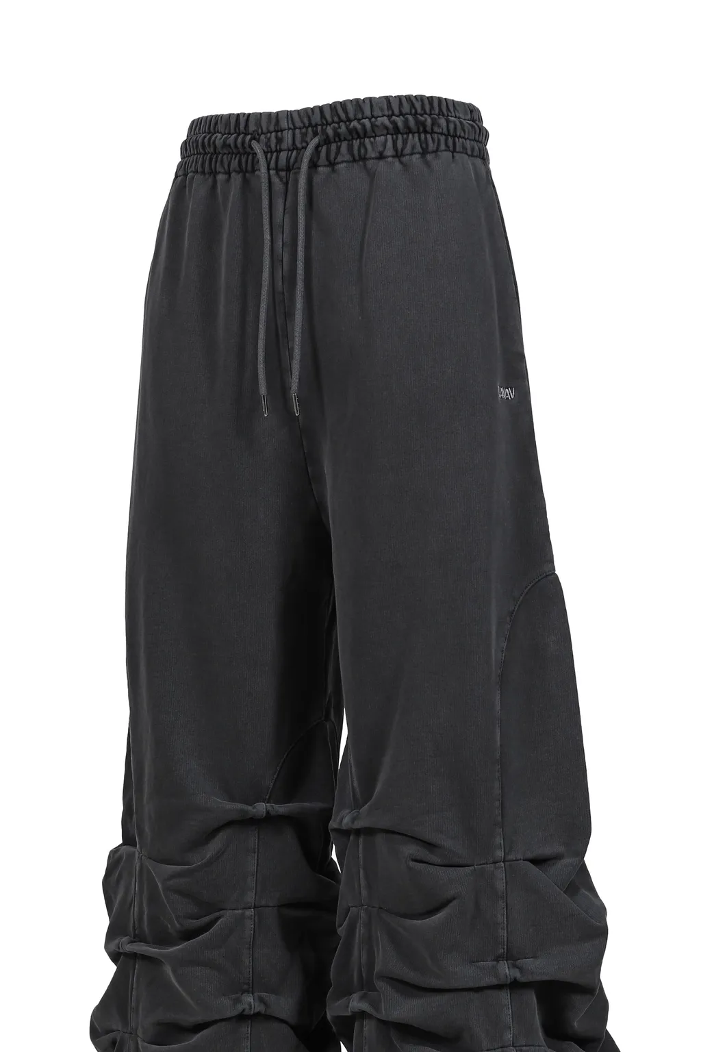 Avavav Smocked Track Pant Washed Black / Blk