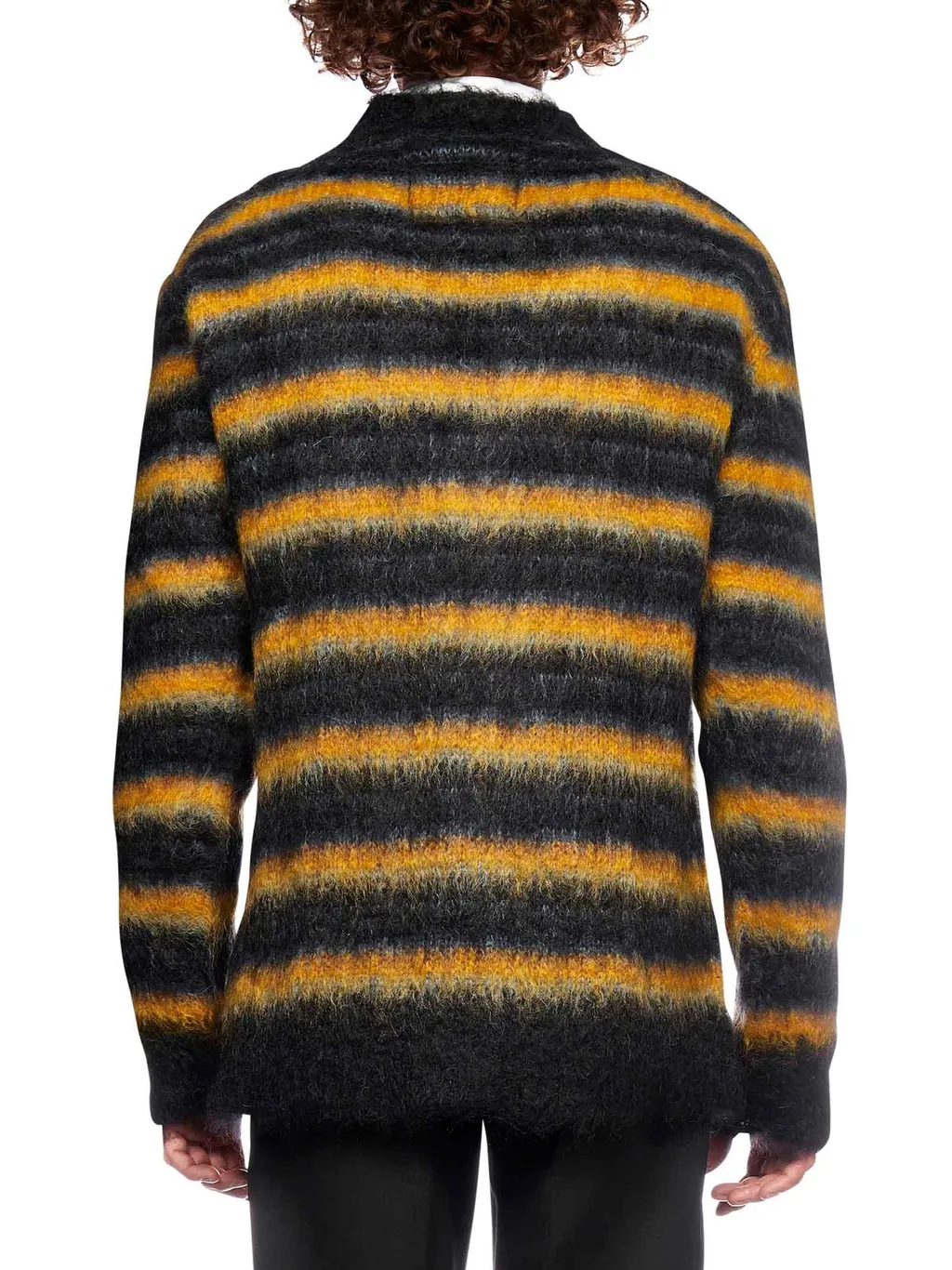 Marni Striped Buttoned Cardigan