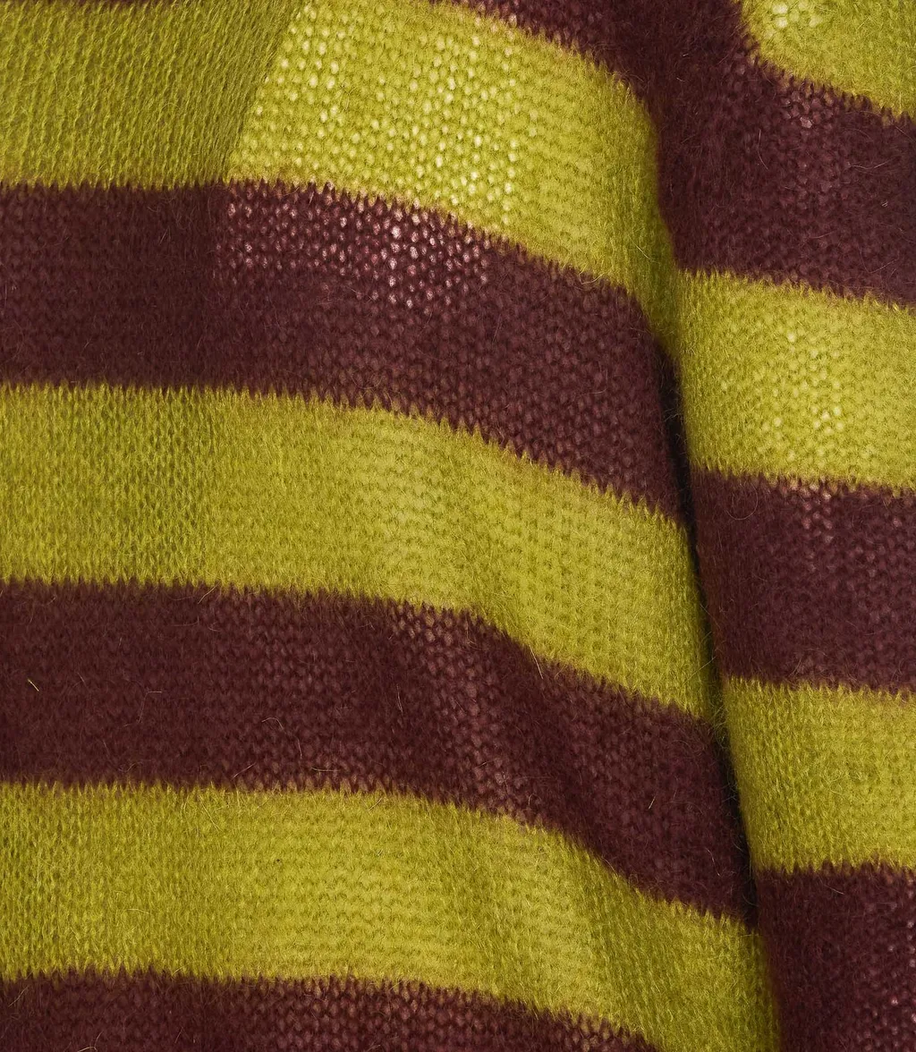 Marni Striped Crewneck Knitted Jumper