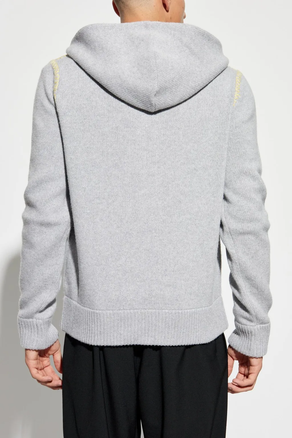 Marni Logo Embroidered Zipped Cardigan