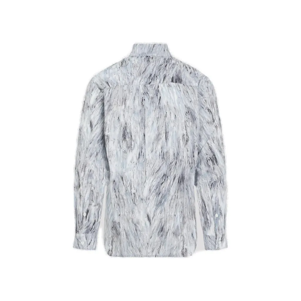 Marni Graphic Printed Long Sleeved Shirt