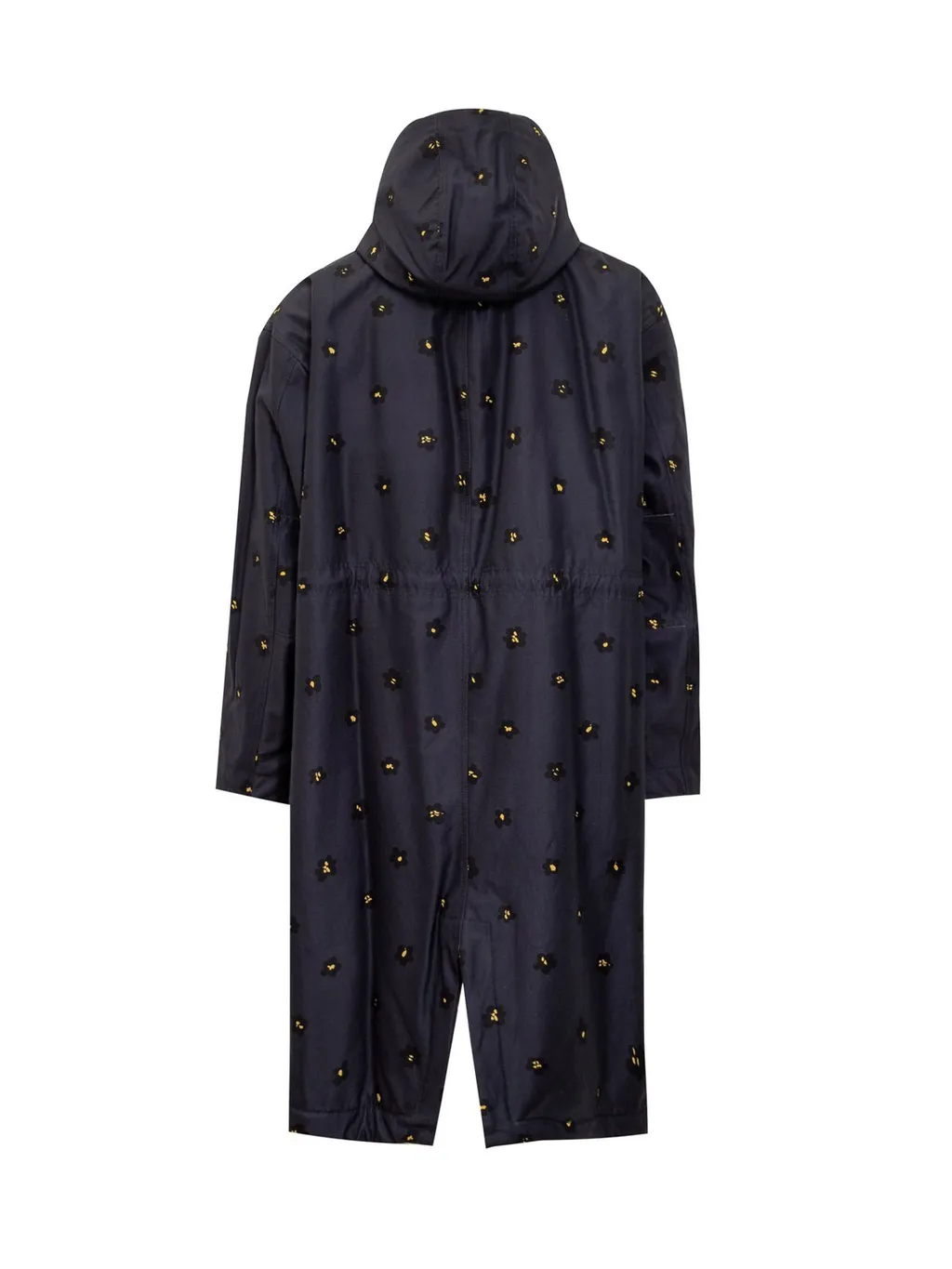 Marni Draft Flower Hooded Parka Coat