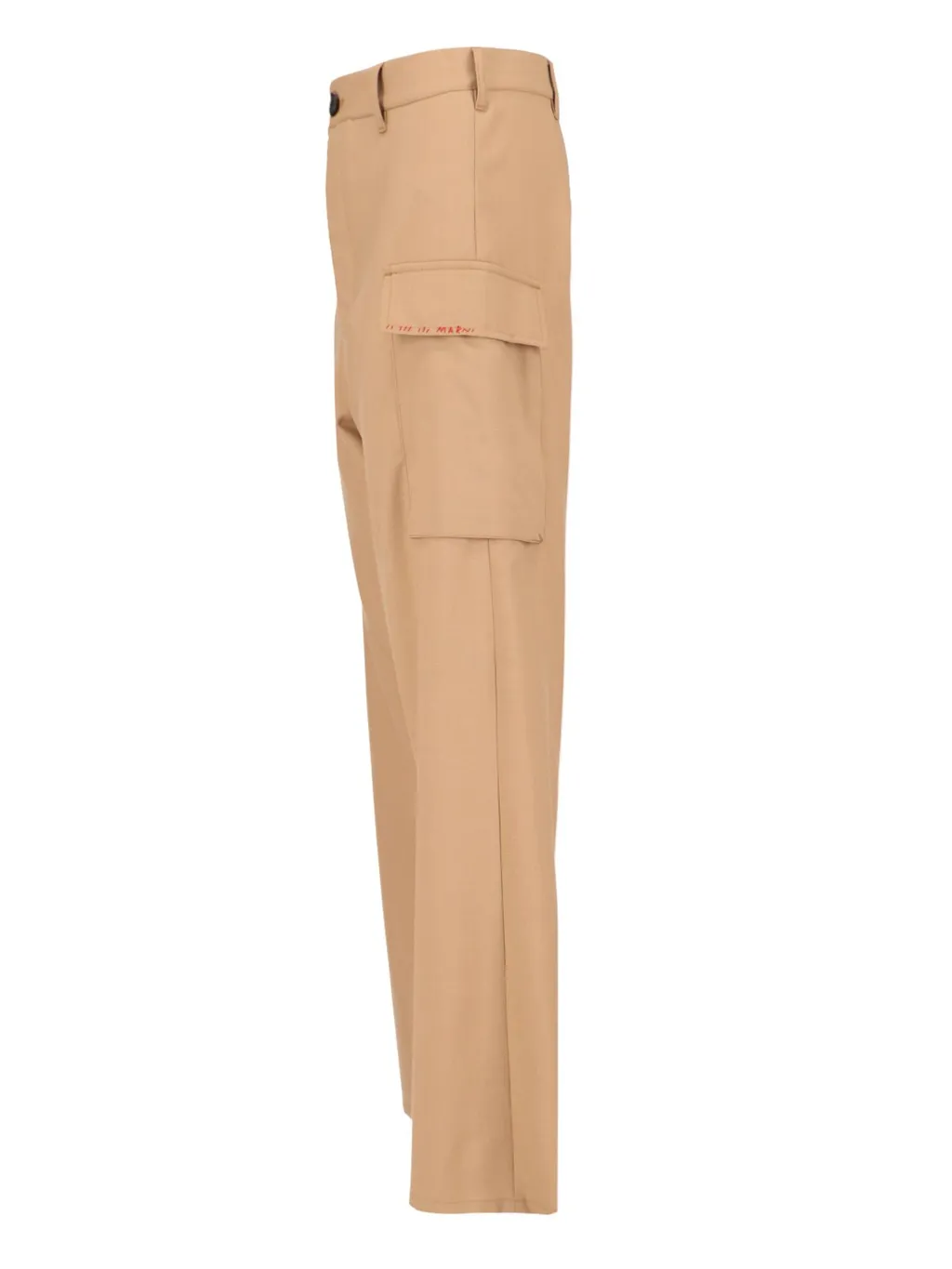 Marni Button Detailed Straight Leg Pants