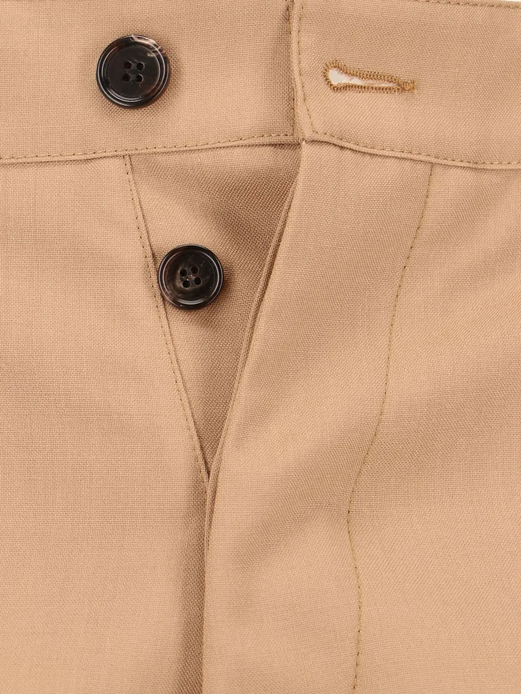 Marni Button Detailed Straight Leg Pants