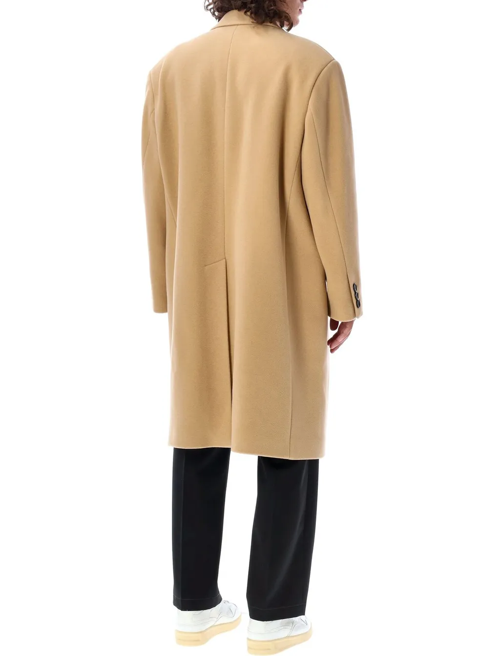 Marni Logo Patch Mid-Length Coat