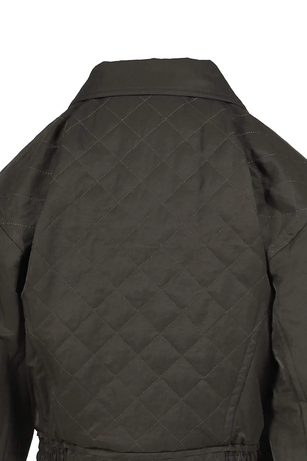 Matty Quilted Bomber Jacket / Kha