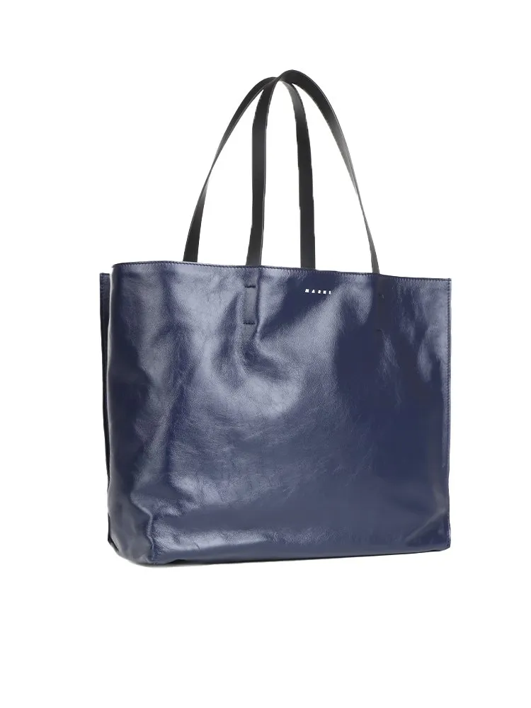 Marni Logo Print Tote Bag