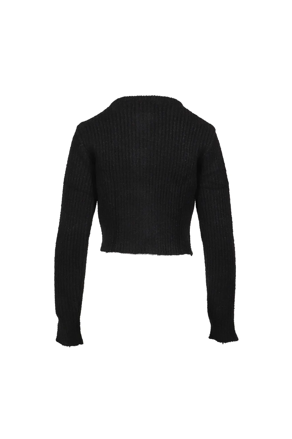 Neah Knitted Zip-Up / Black