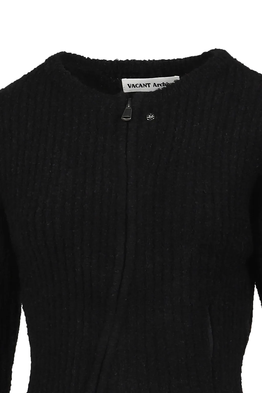 Neah Knitted Zip-Up / Black
