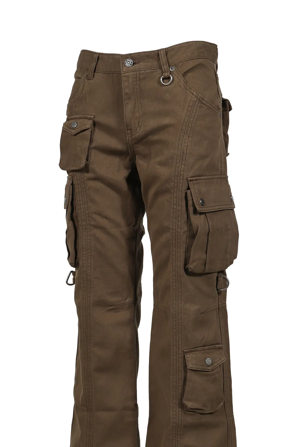 Scottie Semi Bootscut Pants / Brw