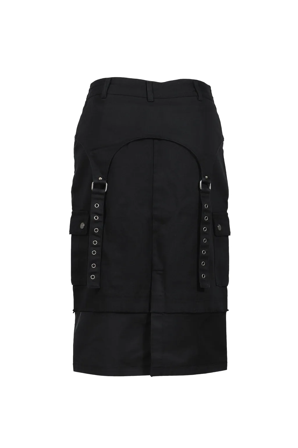 Wiffy Cargo Midi Skirt / Black