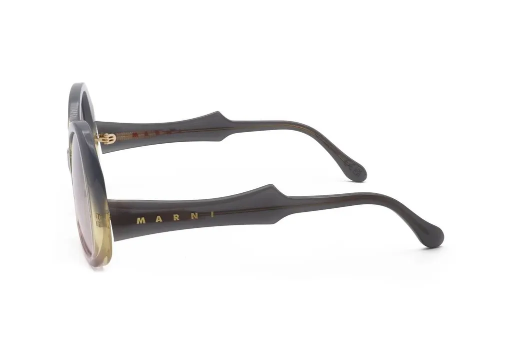 Marni Eyewear Anu Ohia Oversized Frame Sunglasses