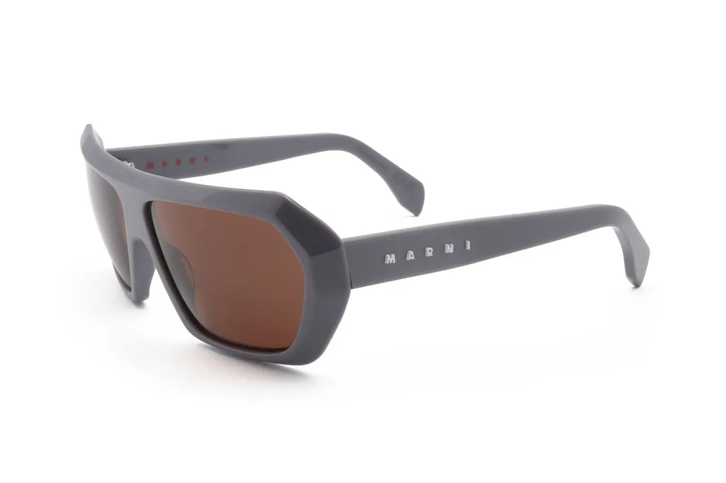 Marni Eyewear Geometric Frame Sunglasses