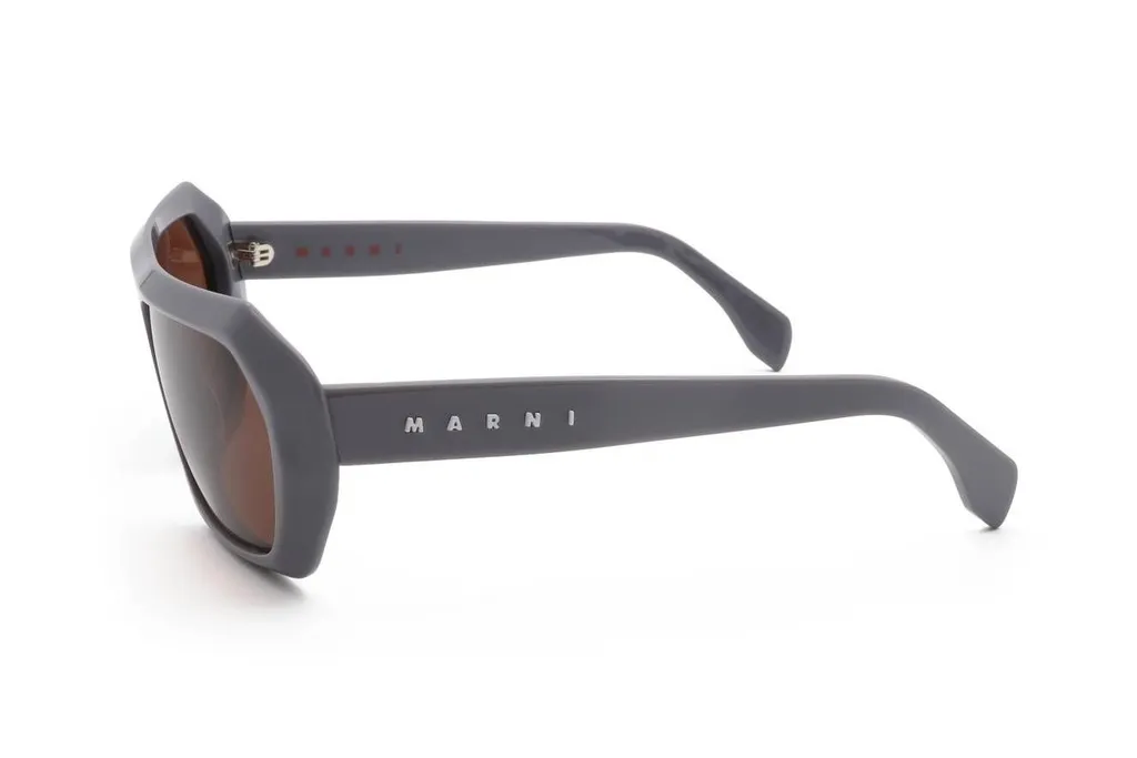 Marni Eyewear Geometric Frame Sunglasses