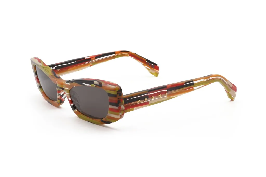 Marni Eyewear Rectangular Frame Sunglasses