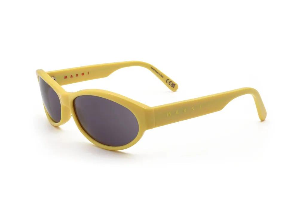 Marni Eyewear Oval Frame Sunglasses