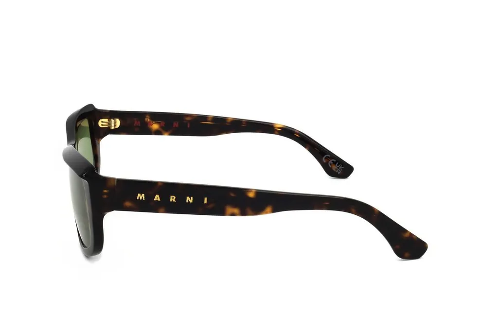 Marni Eyewear Annapuma Circuit Rectangular Frame Sunglasses