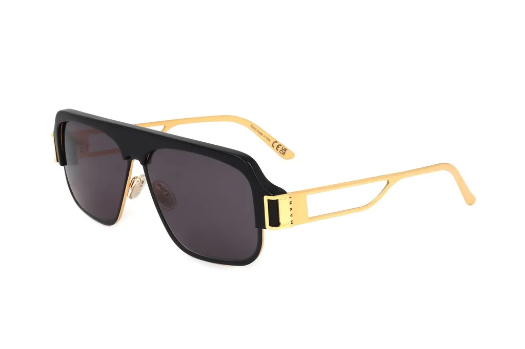 Marni Eyewear Aviator Frame Sunglasses