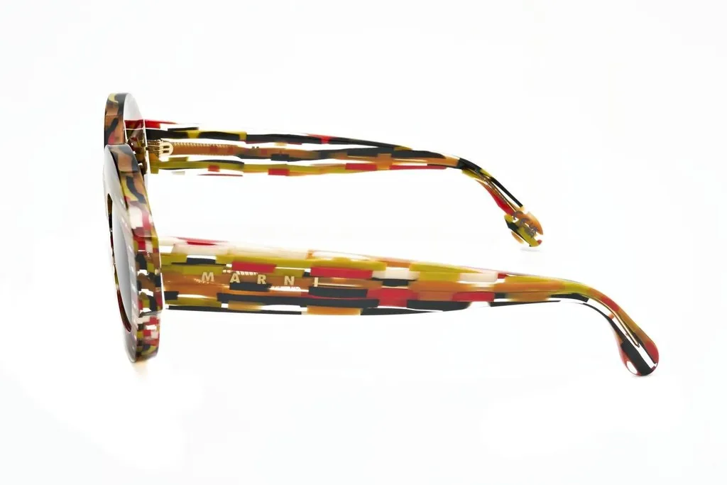 Marni Eyewear Oversized Frame Sunglasses