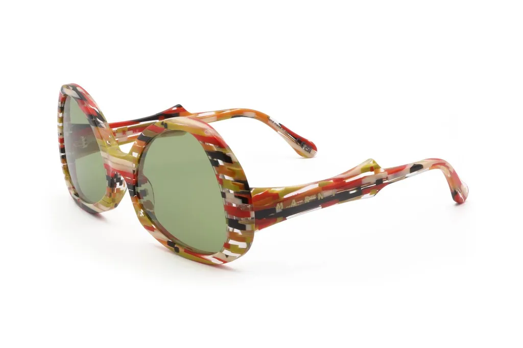 Marni Eyewear Anu Ohia Oversized Frame Sunglasses