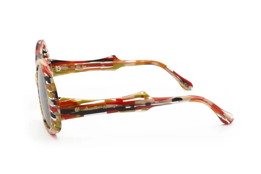 Marni Eyewear Anu Ohia Oversized Frame Sunglasses