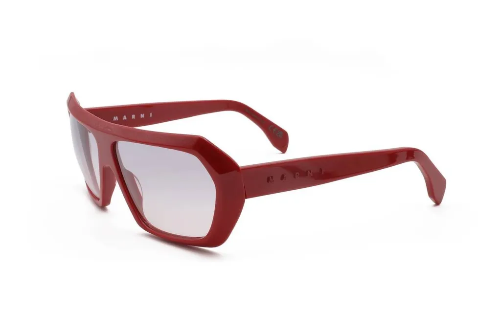 Marni Eyewear Geometric Frame Sunglasses