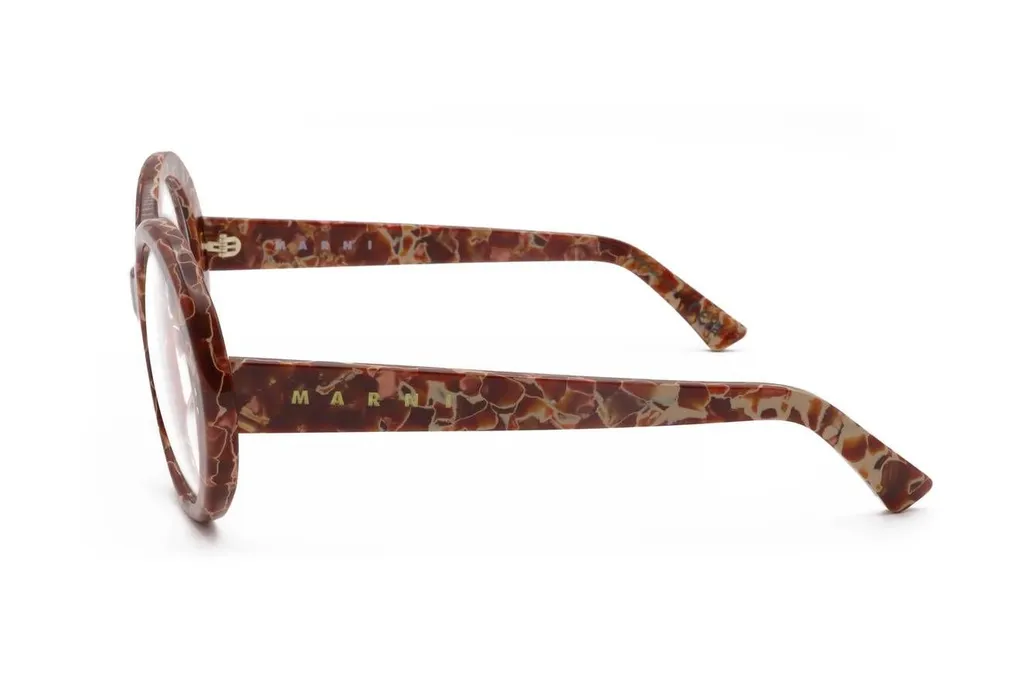 Marni Eyewear Oval Frame Glasses
