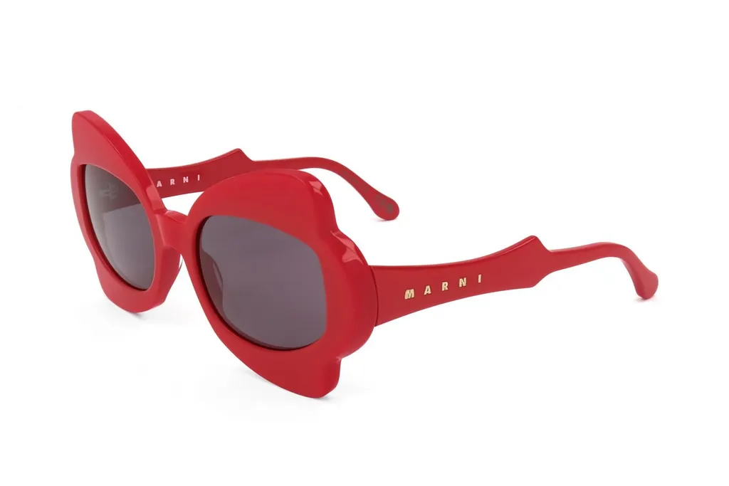 Marni Eyewear Butterfly Frame Sunglasses
