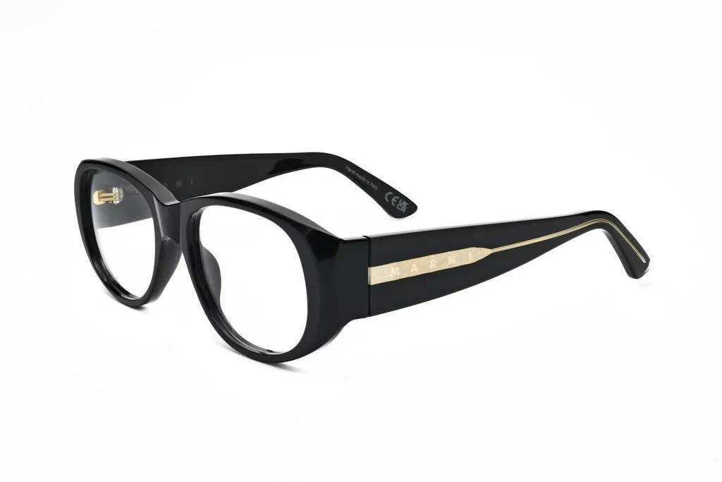 Marni Eyewear Oval Frame Glasses