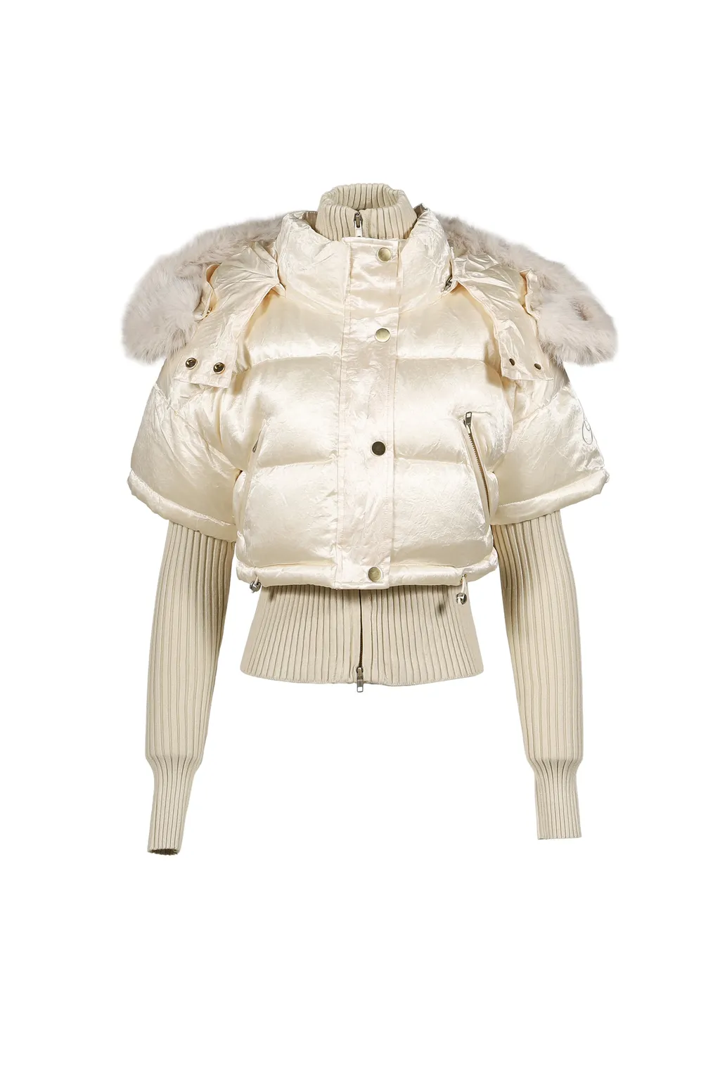 Mabel Bomber Jacket / Ecru