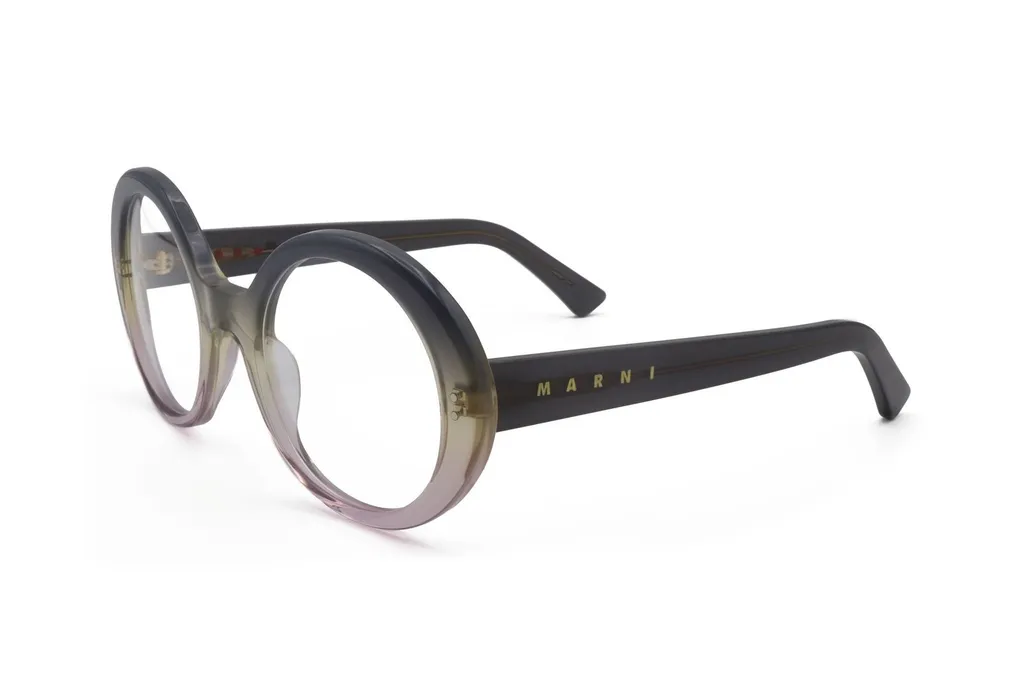 Marni Eyewear Oval Frame Glasses