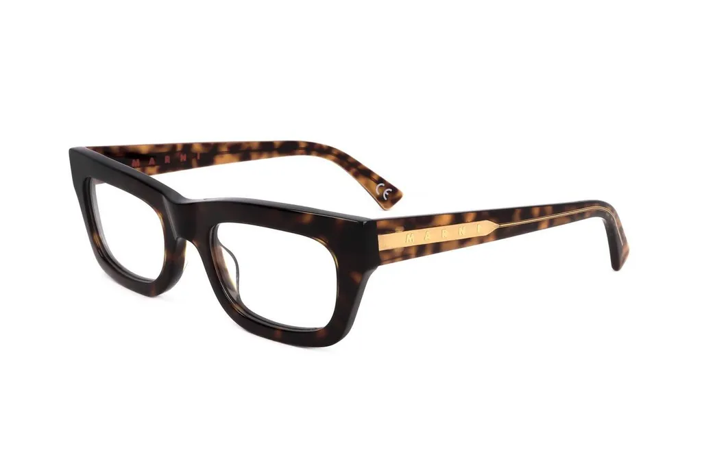 Marni Eyewear Rectangular Frame Glasses