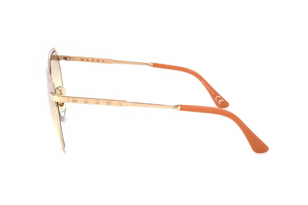 Marni Eyewear Geometric Frame Sunglasses