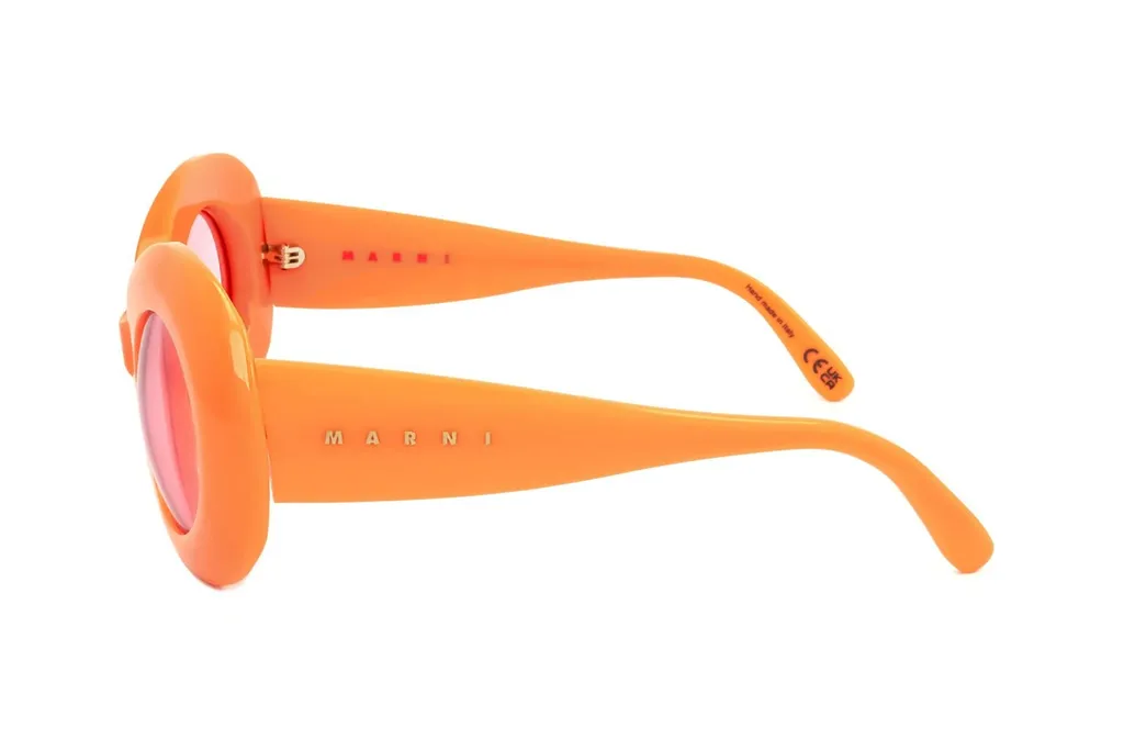 Marni Eyewear Oval Frame Sunglasses