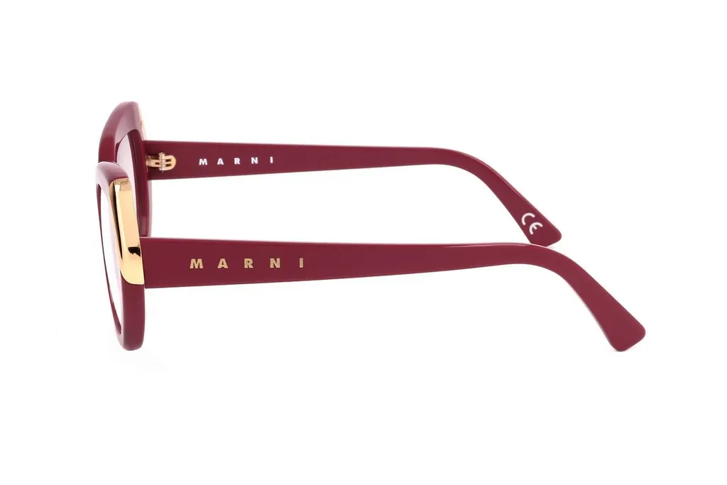 Marni Eyewear Oval Frame Glasses
