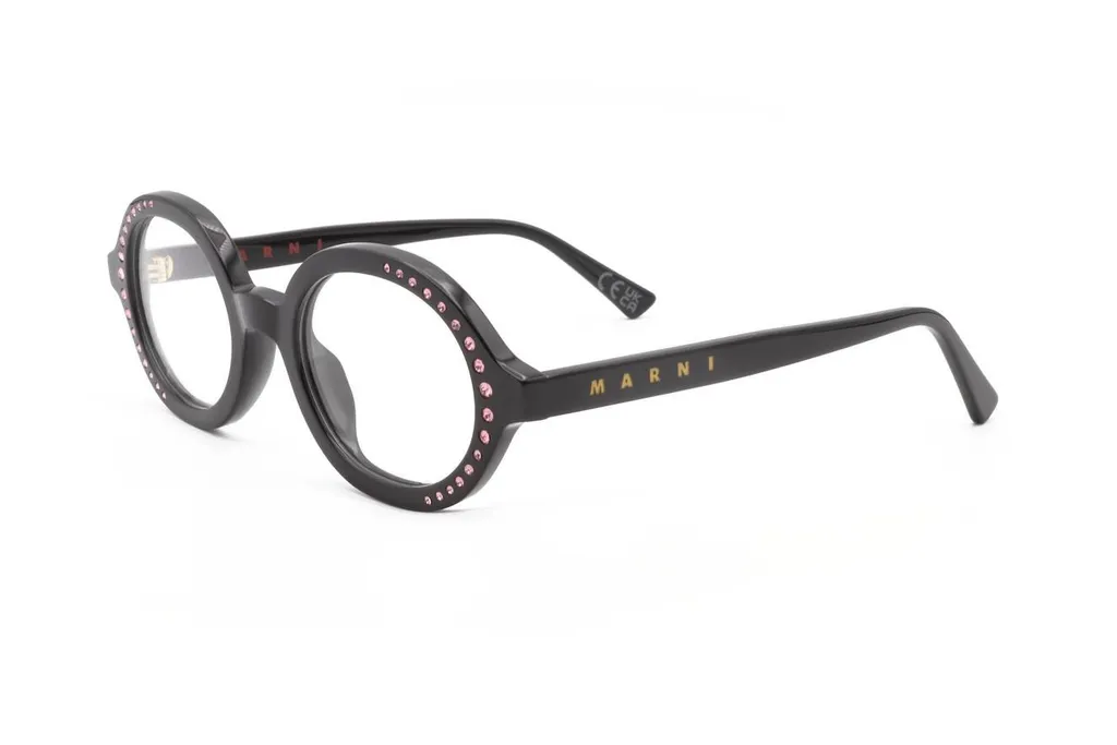 Marni Eyewear Oval Frame Glasses